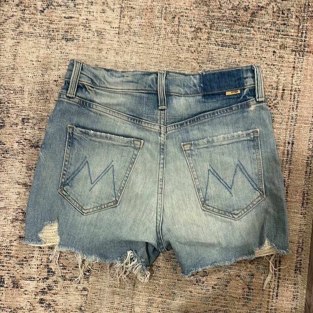 Mother denim shorts